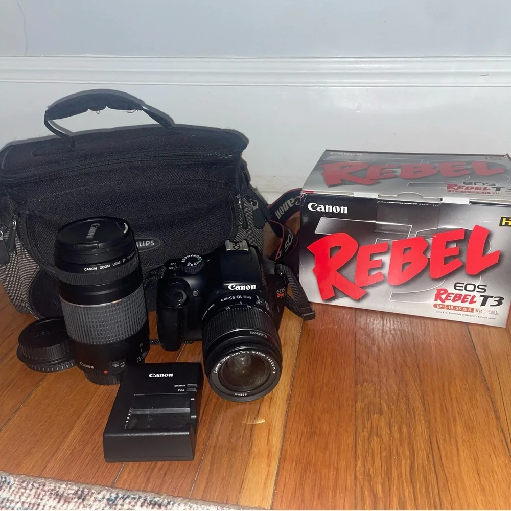 Canon Rebel T3 Camera & Kit